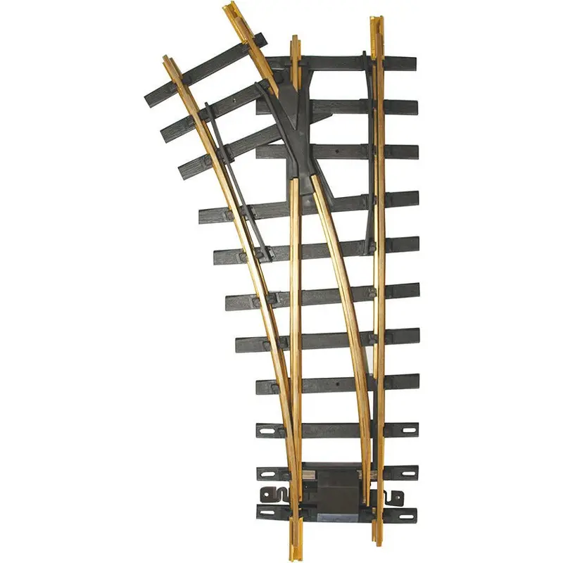 Bachmann 30 Degree 4' Diameter Turnout, Left - Brass Track (Large Scale) 1