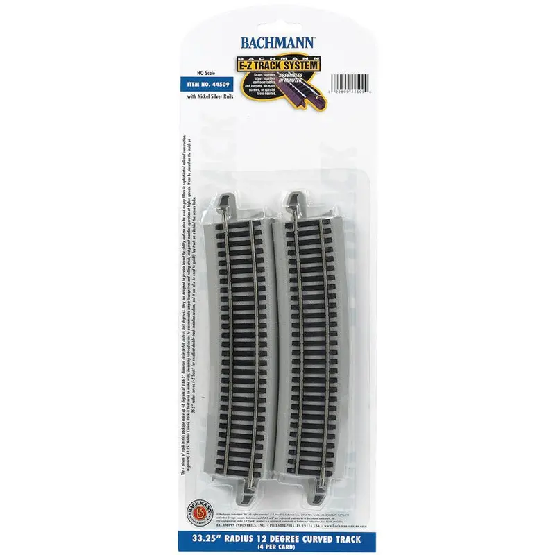 Bachmann 33.25" Radius 12 Degree Curved (Ho Scale) 1
