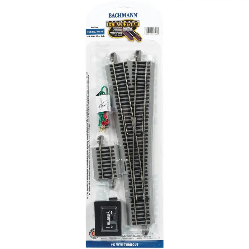 Bachmann #5 Wye Turnout (Ho Scale) 1