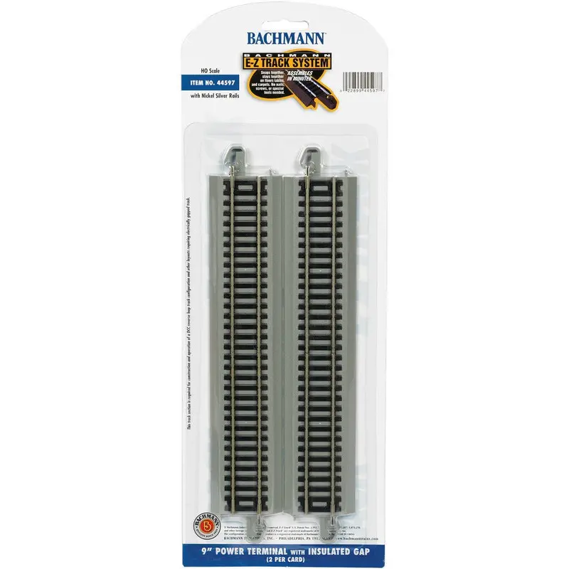Bachmann 9" Power Terminal With Insulated Gap (Ho Scale) 1