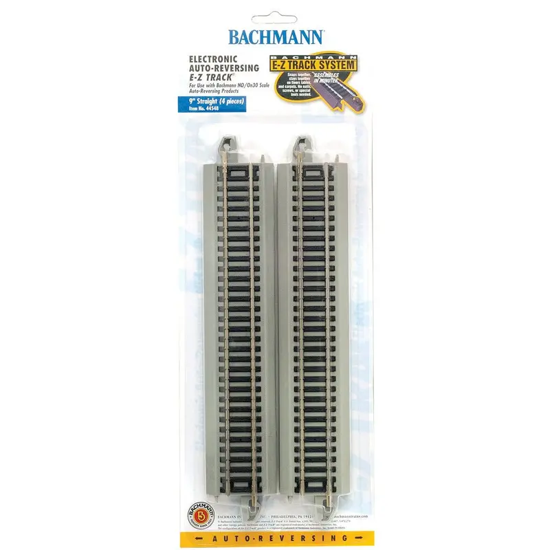 Bachmann 9" Straight Electronic Auto-Reversing Track (Ho Scale) 1