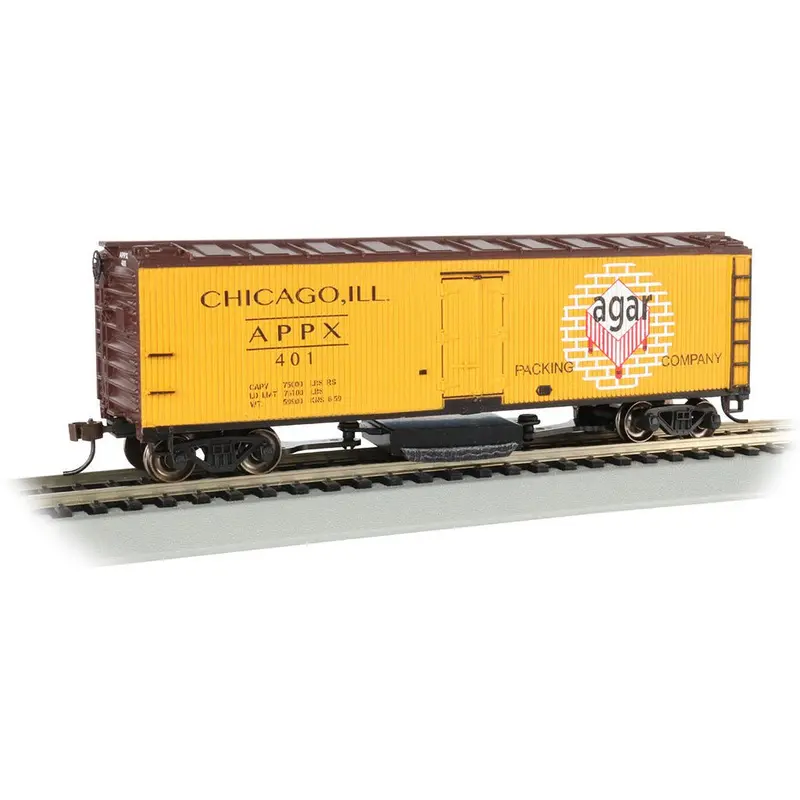 Bachmann Agar Packing Co. - Track-Cleaning 40' Wood-Side Reefer 1