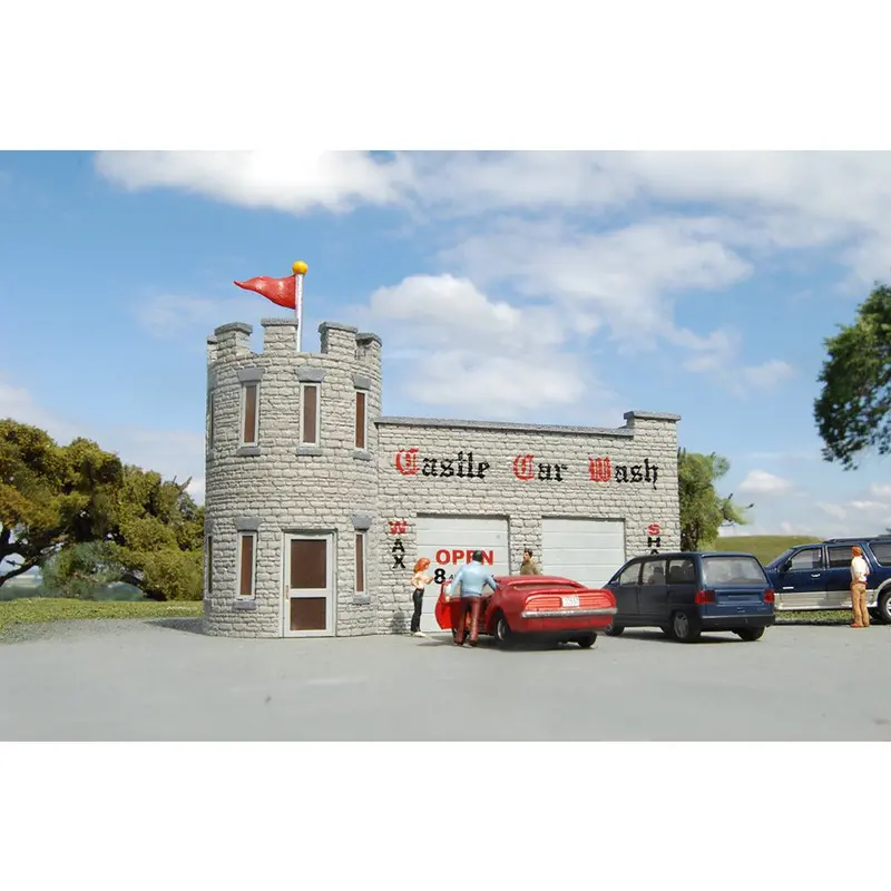 Bachmann Castle Car Wash - Roadside U.S.A® Building (Ho Scale) 1