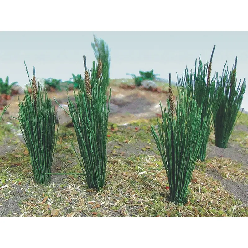 Bachmann Cattails - 3/4" Tall (24 Per Pack) 1