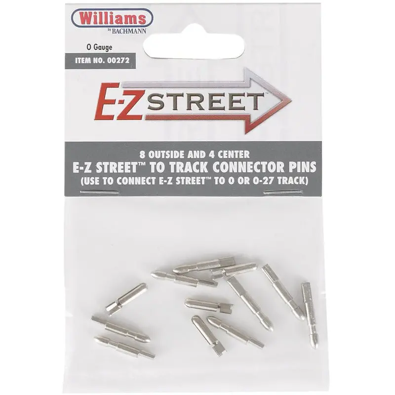 Bachmann E-Z Street® To Track Connector Pins (8 Outside & 4 Center) 1