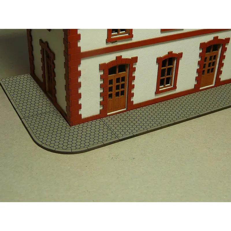 Bachmann Hexagon Sidewalk (Ho Scale) 1