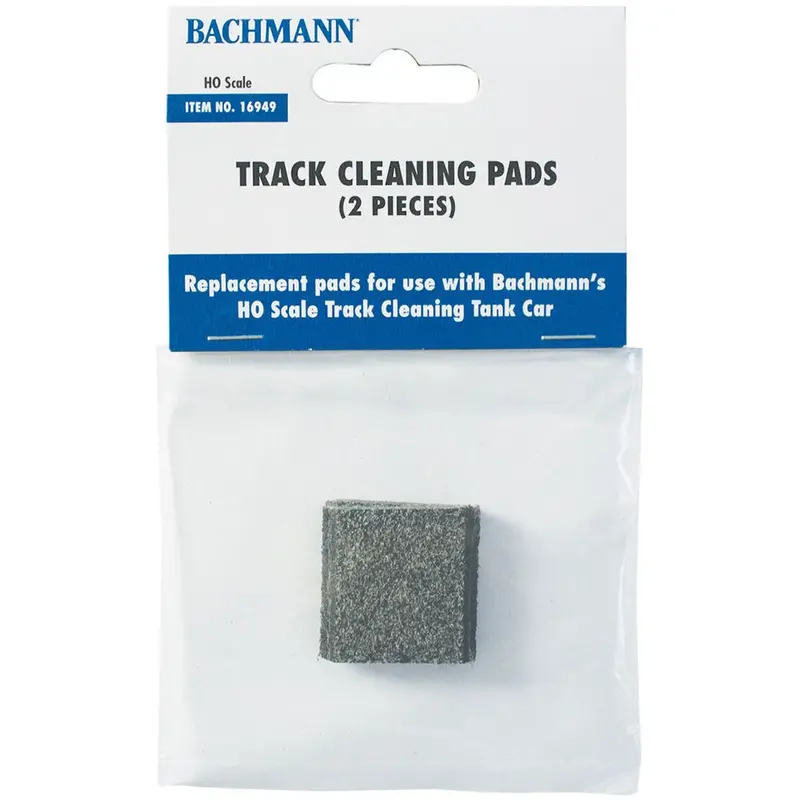 Bachmann Ho Scale Track-Cleaning Replacement Pads (2/Package) 1