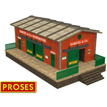 Bachmann O Scale Warehouse With Motorized Doors 1