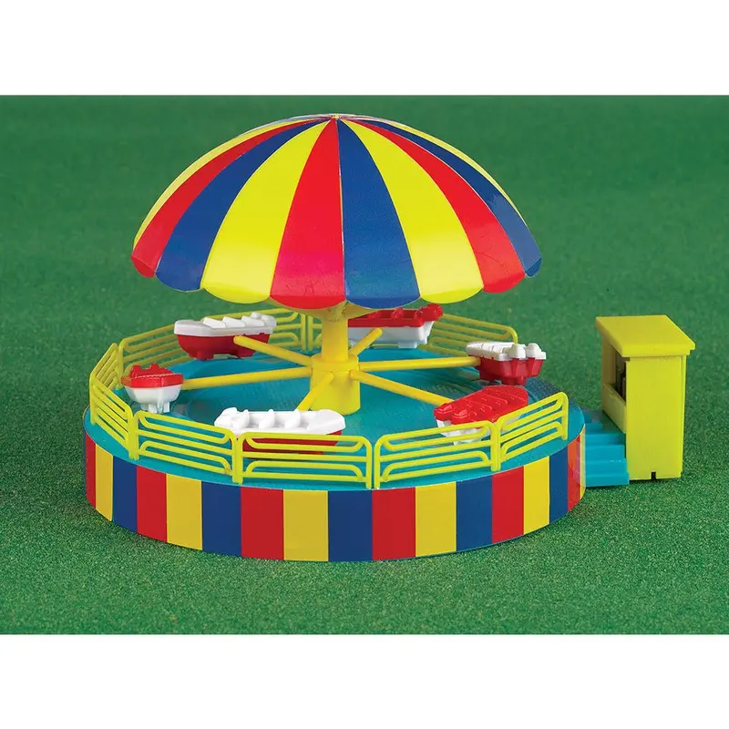 Bachmann Operating Kiddie Boat Carnival Ride Kit 1