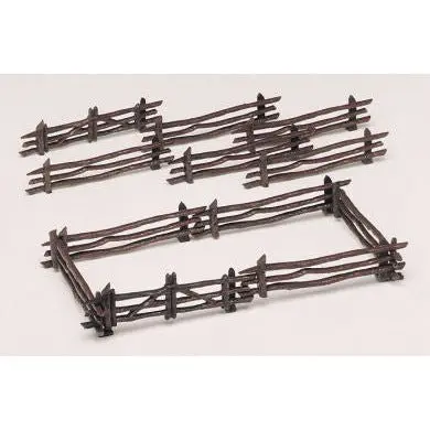 Bachmann Rustic Fence (12 Pieces) 1