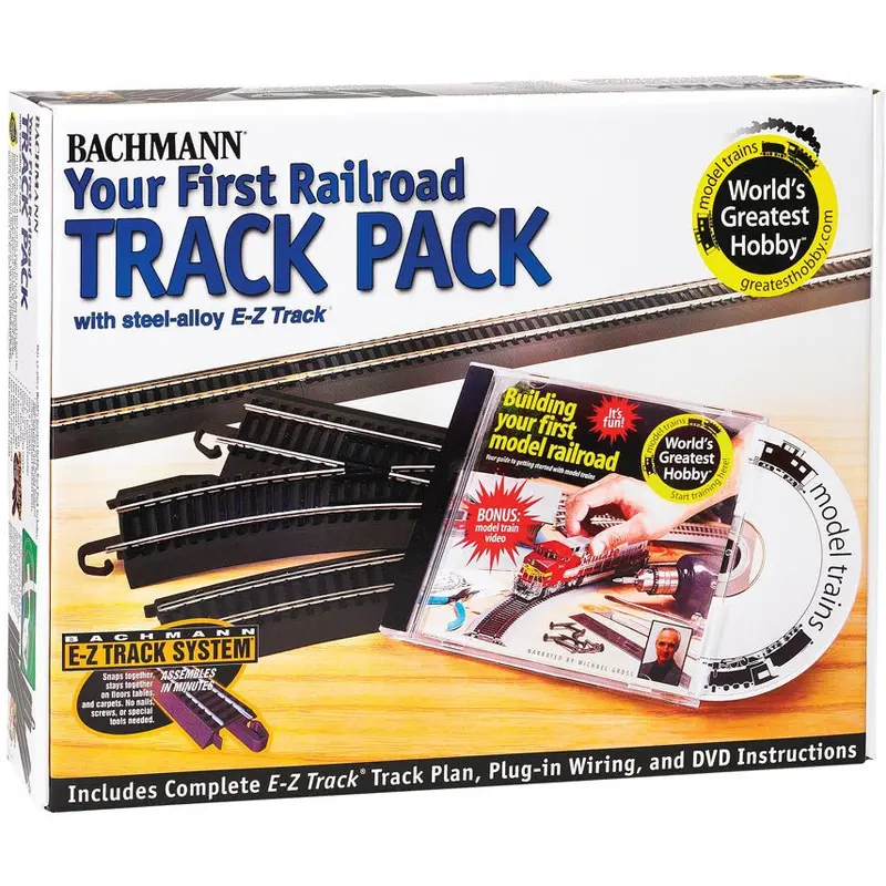 Bachmann Steel Alloy First Railroad Track Pack (Ho Scale) 1