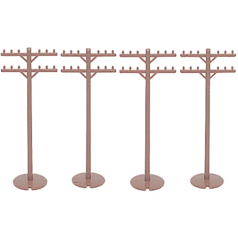 Bachmann Telephone Poles (12 Pieces) 1