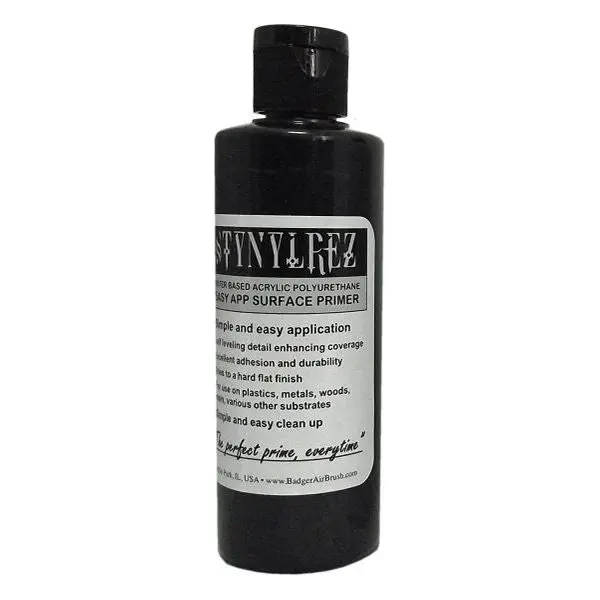 Badger Airbrush Snr-203 Stynylrez Acrylic Polyurethane Surface Primer, Black (2 Oz.) 1