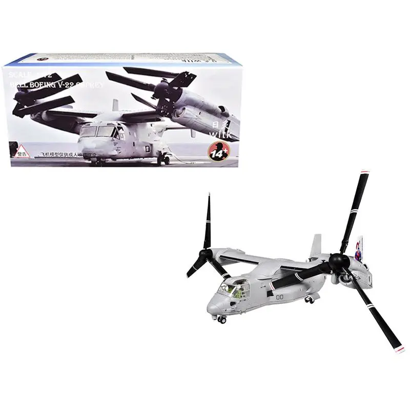 Bell Boeing Mv-22 Osprey Aircraft "Marine Medium Tiltrotor Training Squadron 204 (Vmmt-204) Raptors 2Nd Marine Aircraft Wing Mcas New River" United States Marines 1/72 Diecast Model Airplane 1