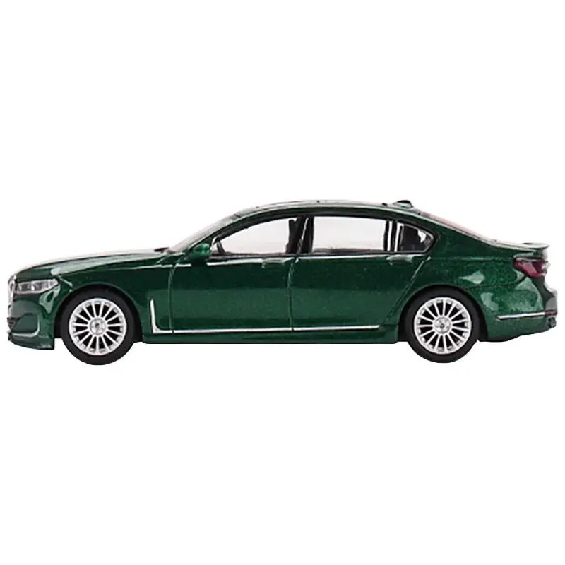 Bmw Alpina B7 Xdrive Alpina Green Metallic Limited Edition To 1200 Pieces Worldwide 1/64 Diecast Model Car By True Scale Miniatures 1