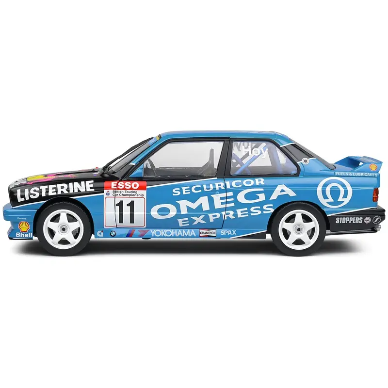 Bmw E30 M3 #11 Will Hoy Winner "Btcc (British Touring Car Championship)" (1991) "Competition" Series 1/18 Diecast Model Car By Solido 1