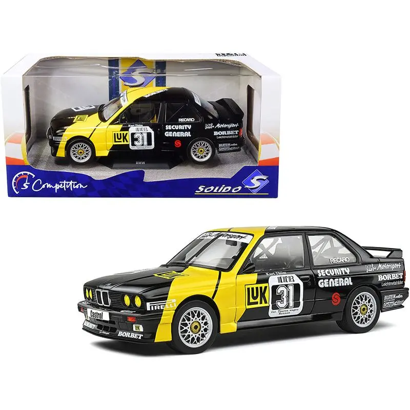 Bmw E30 M3 #31 Kurt Thiim "Luk" Dtm Deutsche Tourenwagen Masters (1988) "Competition" Series 1/18 Diecast Model Car By Solido 1