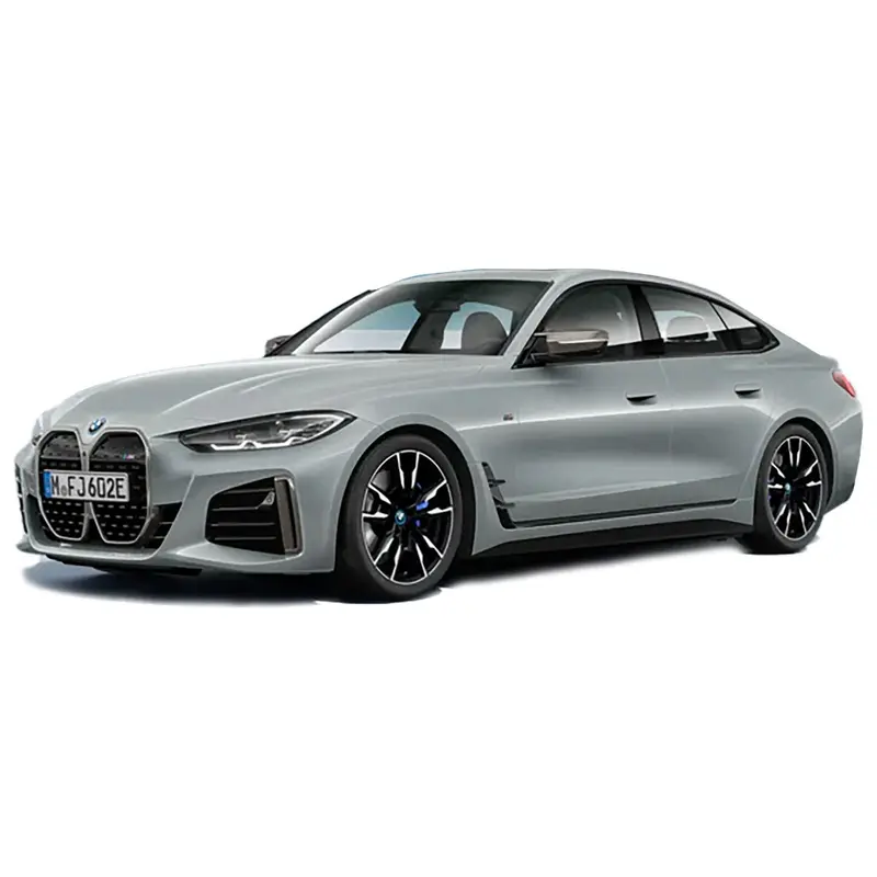 Bmw I4 Gray Metallic 1/18 Diecast Model Car By Minichamps 1