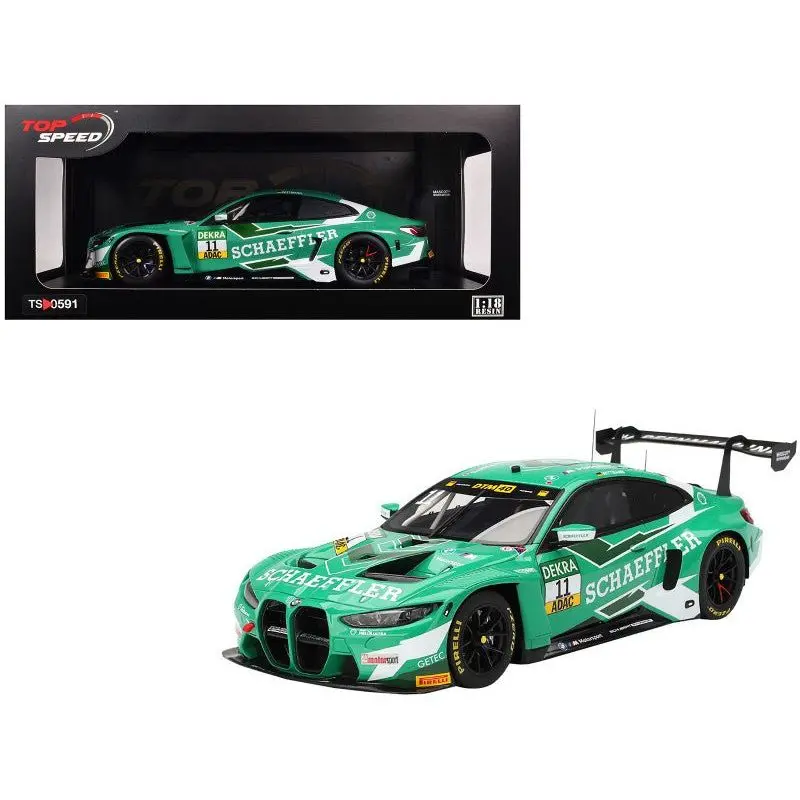 Bmw M4 Gt3 #11 Marco Wittmann "Schubert Motorsport" "Deutsche Tourenwagen Masters" (2024) 1/18 Model Car By Top Speed 1