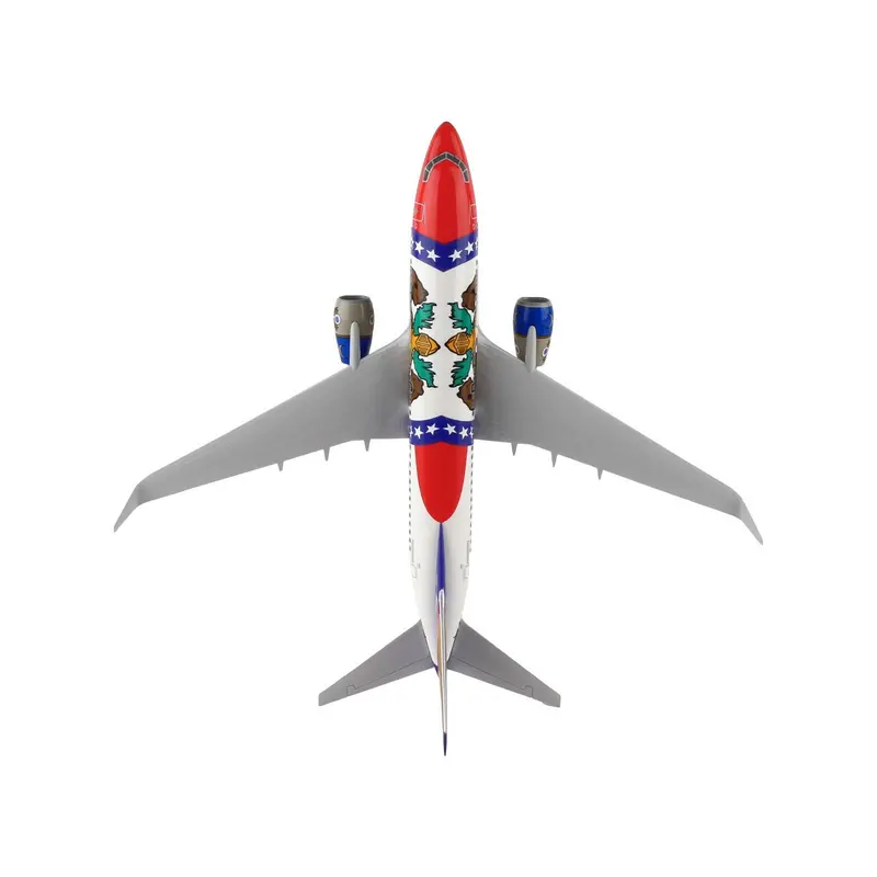 Boeing 737-700 Commercial Aircraft "Southwest Airlines - Missouri One" (N280wn) Missouri Flag Livery (Snap-Fit) 1/130 Plastic Model By Skymarks 1