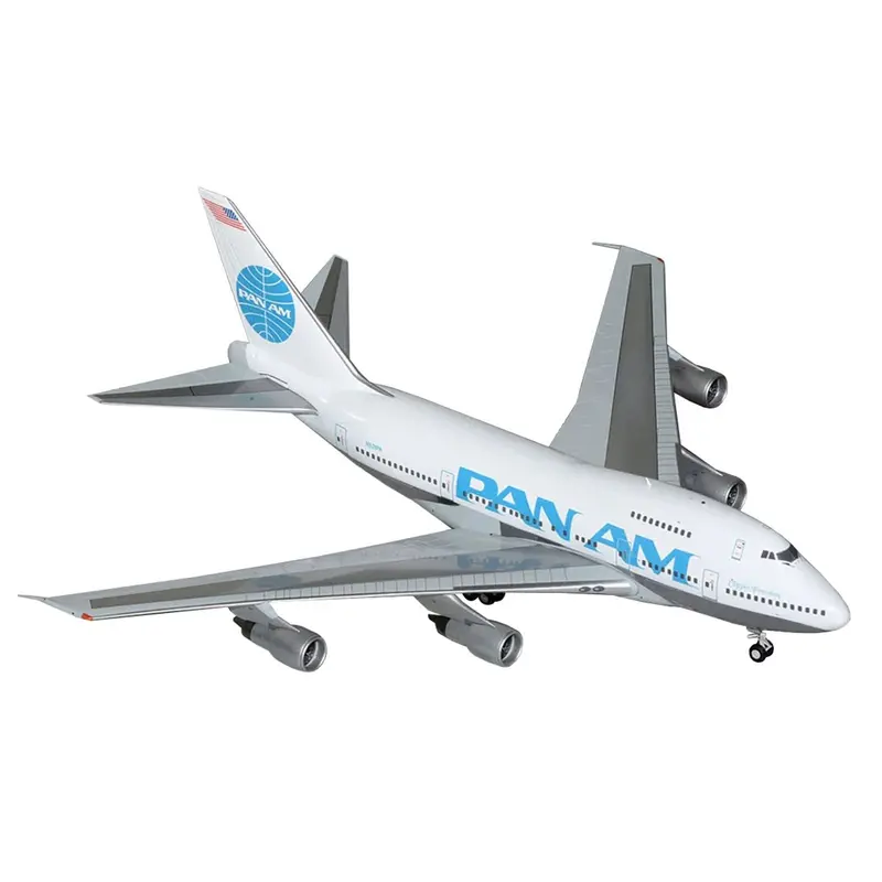 Boeing 747Sp Commercial Aircraft "Pan American Airways" (N531pa) White With Blue Tail Graphics "Gemini 200" Series 1/200 Diecast Model Airplane By Geminijets 1