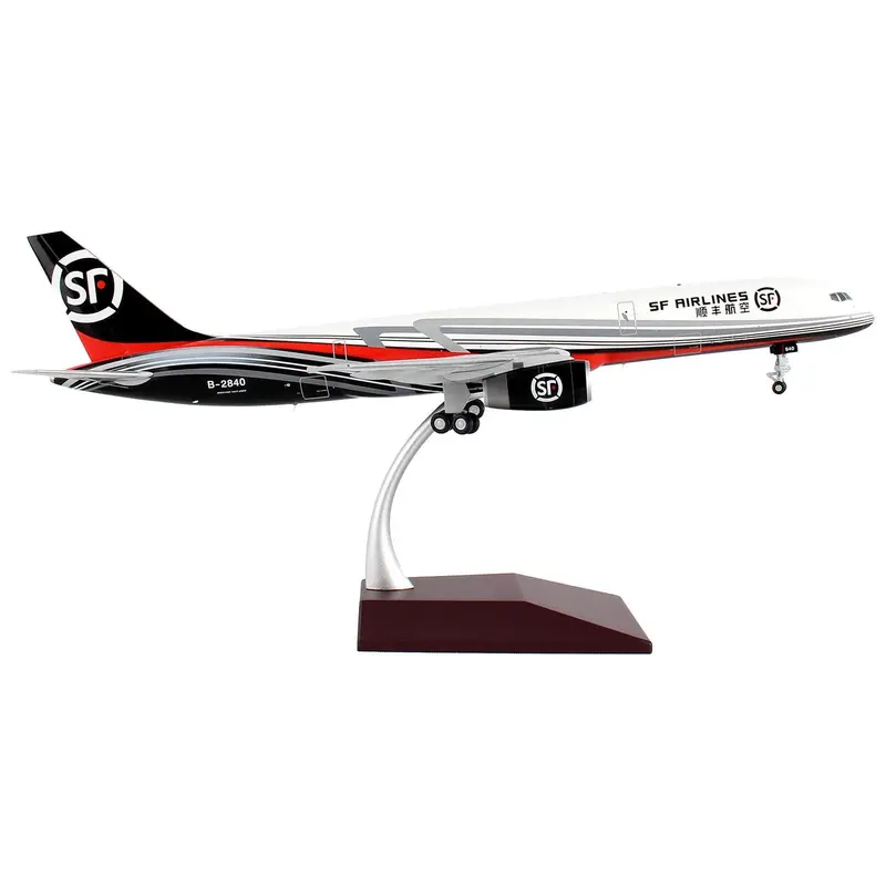 Boeing 757-200F Commercial Aircraft "Sf Airlines" White And Black With Red Stripes "Gemini 200" Series 1/200 Diecast Model Airplane By Geminijets 1
