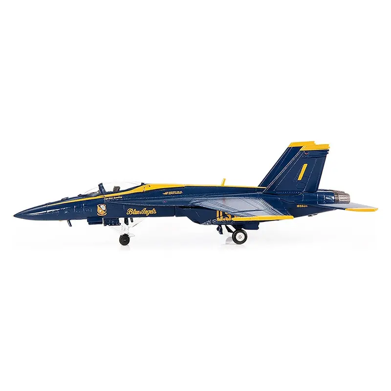 Boeing F/A-18E Super Hornet Fighter Aircraft "Blue Angels #1" (2021) United States Navy 1/144 Diecast Model By Jc Wings 1