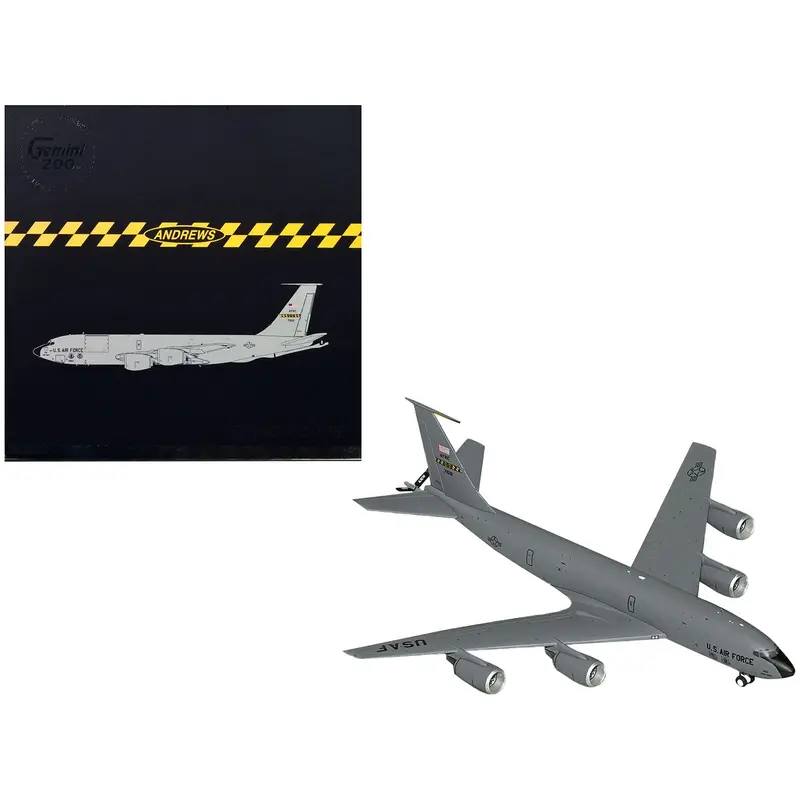 Boeing Kc-135 Stratotanker Tanker Aircraft "459Th Arw 756Th Ars Andrews Air Force Base" United States Air Force "Gemini 200" Series 1/200 Diecast Model Airplane By Geminijets 1