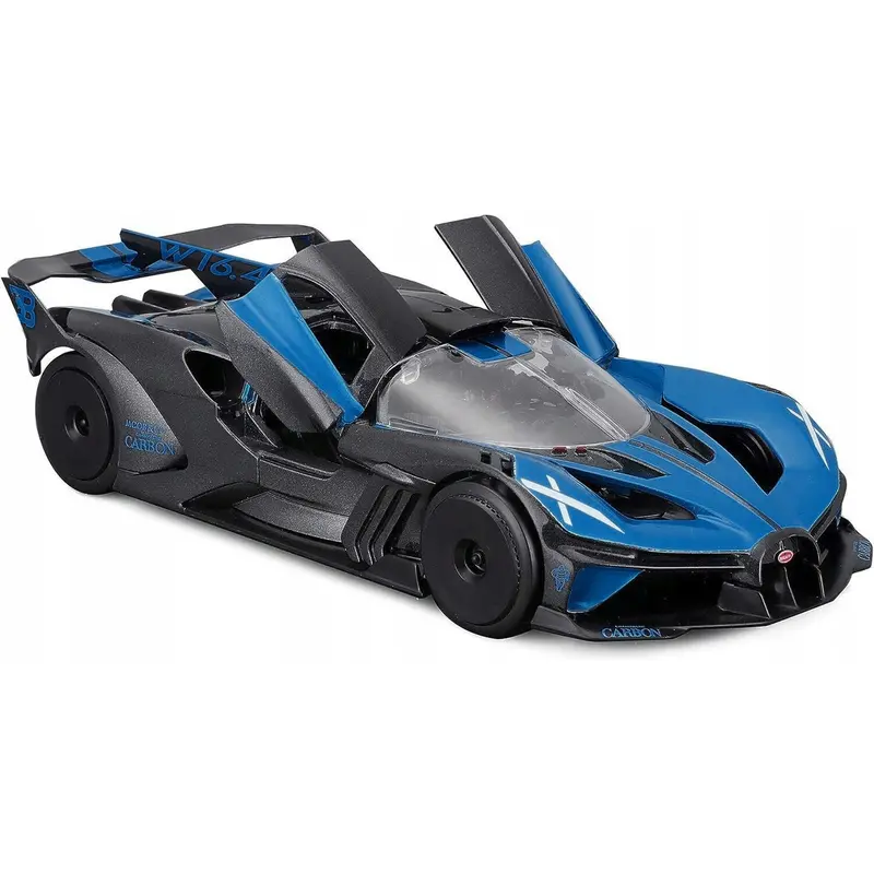 Bugatti Bolide Blue And Black Metallic "Special Edition" Series 1/24 Diecast Model Car By Maisto 1