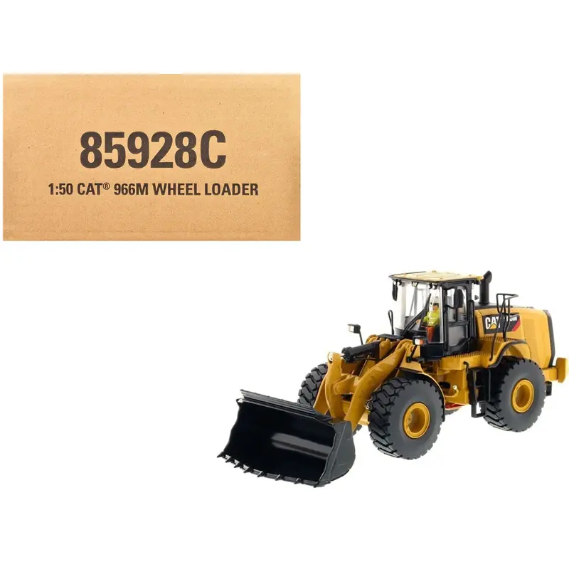 Cat Caterpillar 966M Wheel Loader With Operator "Core Classics Series" 1/50 Diecast Model  By Diecast Masters 1
