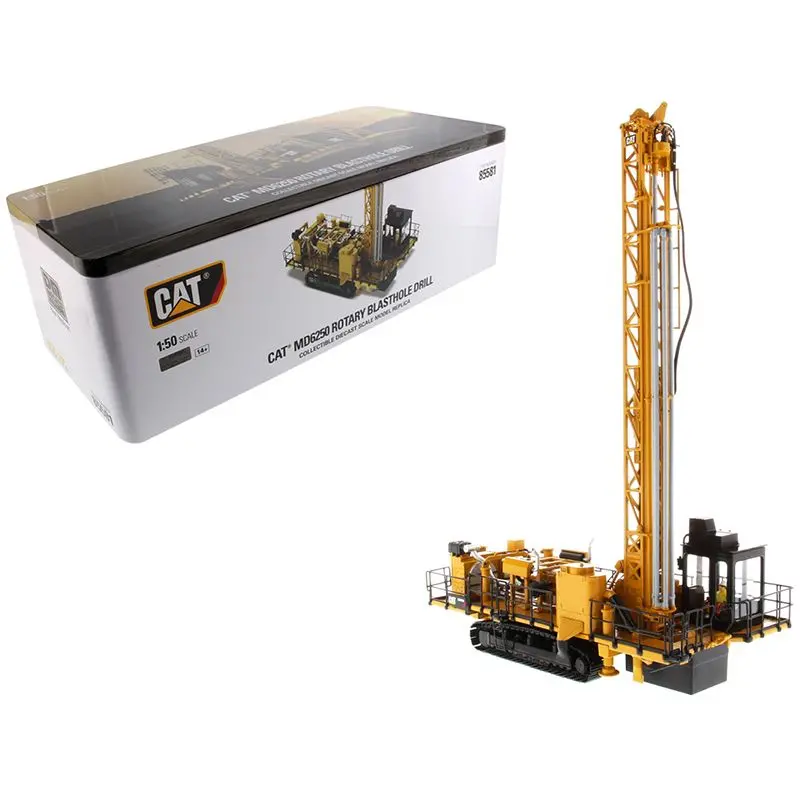 Cat Caterpillar Md6250 Rotary Blasthole Drill With Operator "High Line Series" 1/50 Diecast Model By Diecast Masters 1
