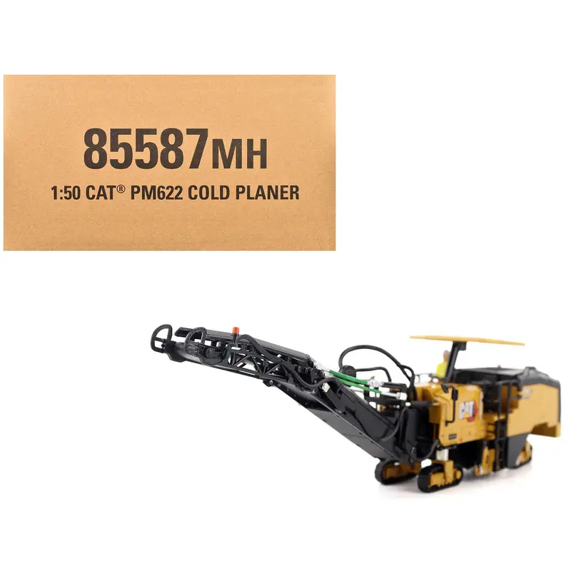 Cat Caterpillar Pm622 Cold Planer Yellow "Core Classics" Series 1/50 Diecast Model By Diecast Masters 1