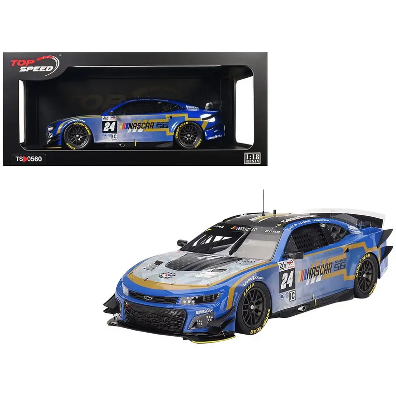 Chevrolet Camaro Zl1 #24 Jenson Button - Jimmie Johnson - Mike Rockenfeller "Hendrick Motorsports - Nascar Next Gen Garage 56" Innovative "24 Hours Of Le Mans" (2023) 1/18 Model Car By Top Speed $160.64 1