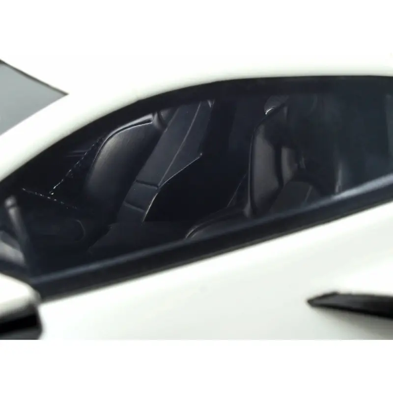Chevrolet Corvette C8 Arctic White With Red And Blue Stripes "Hennessey" Limited Edition To 999 Pieces Worldwide 1/18 Model Car By Gt Spirit 1