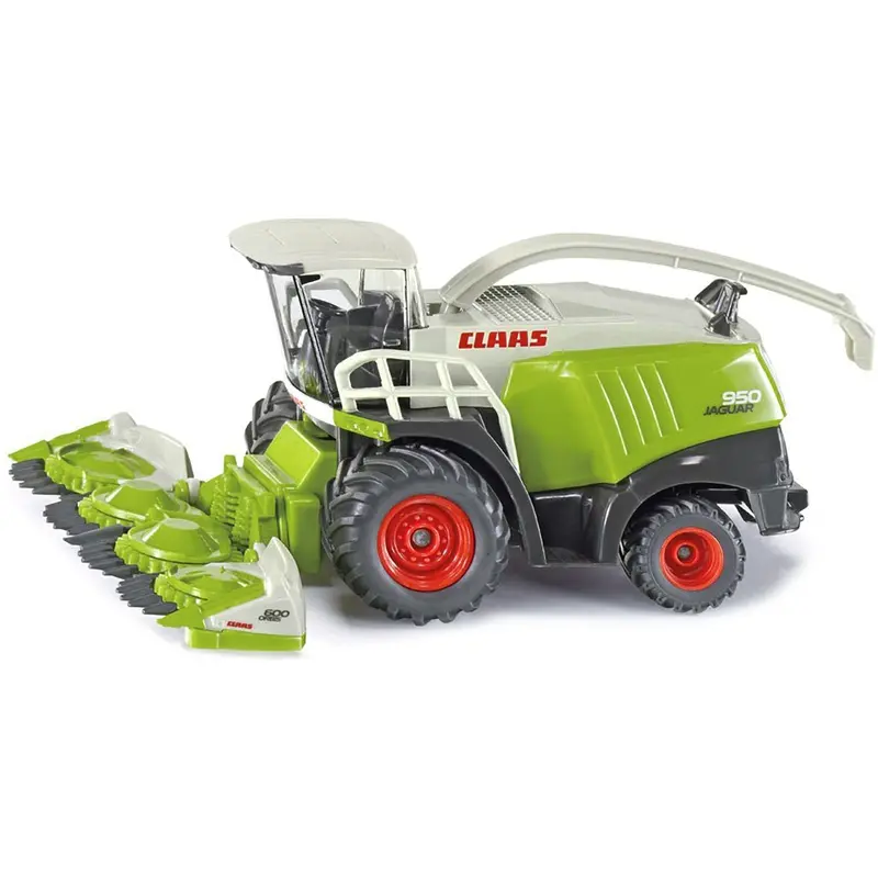 Claas 950 Jaguar Forage Harvester Green And Gray 1/50 Diecast Model By Siku 1