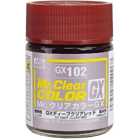 Clear Deep Red 18Ml 1