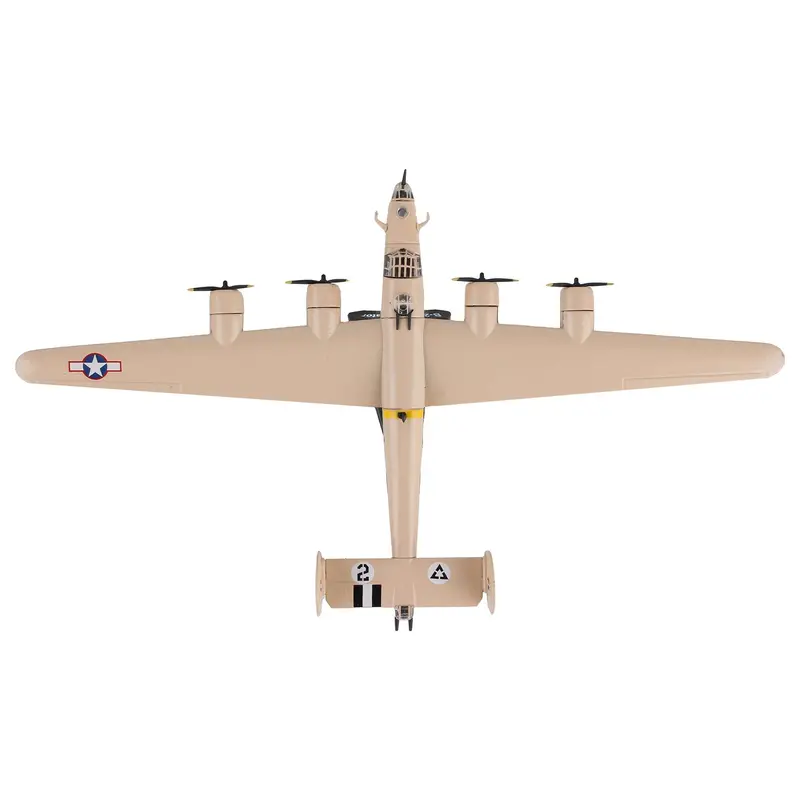 Consolidated B-24D Liberator Bomber Aircraft "Strawberry Bitch 376Th Heavy Bombardment North Africa" United States Army Air Forces 1/163 Diecast Model Airplane By Postage Stamp 1