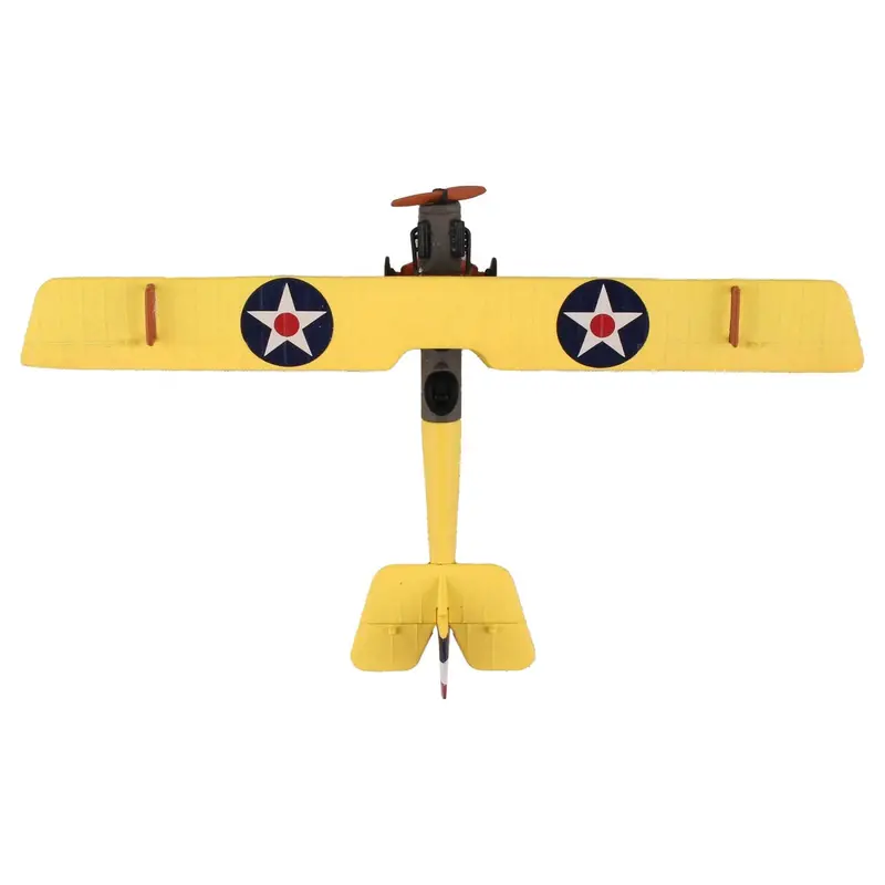Curtiss Jn4 "Jenny" Biplane Aircraft "Us Air Mail Service" United States Army 1/100 Diecast Model Airplane By Postage Stamp 1