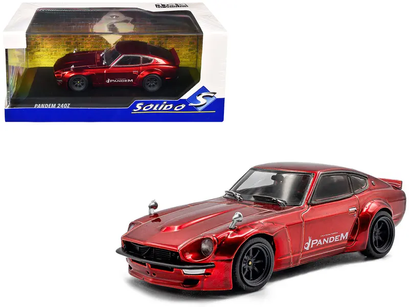 Datsun Pandem 240Z Red Metallic 1/43 Diecast Model Car By Solido 1