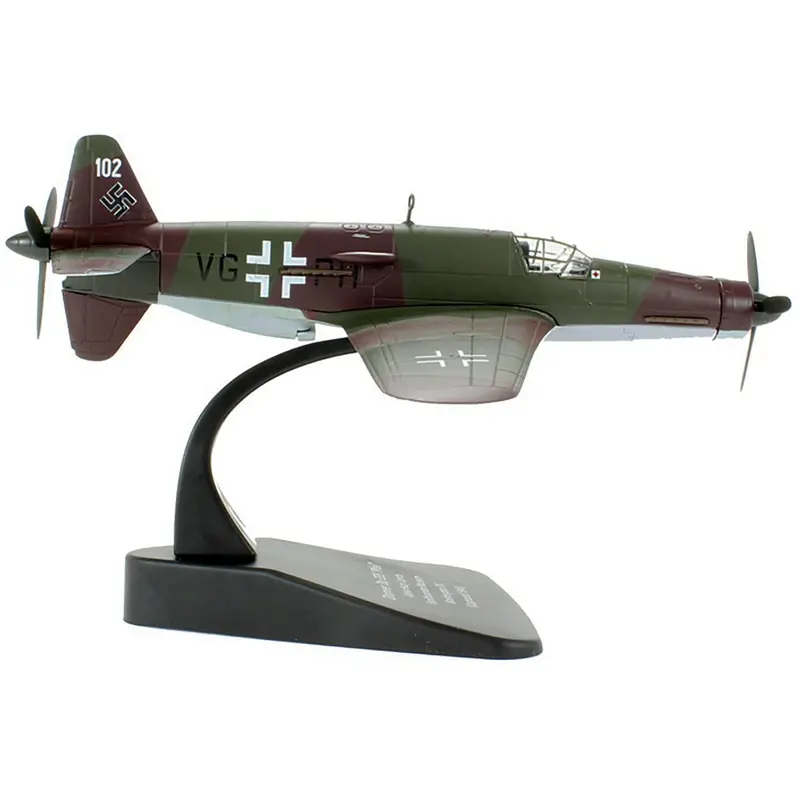 Dornier Do 335 "Pfeil" Fighter Plane "Udva Hazy Centre Smithsonian Museum Washington Dc" (Captured 1945) "Oxford Aviation" Series 1/72 Diecast Model Airplane By Oxford Diecast 1