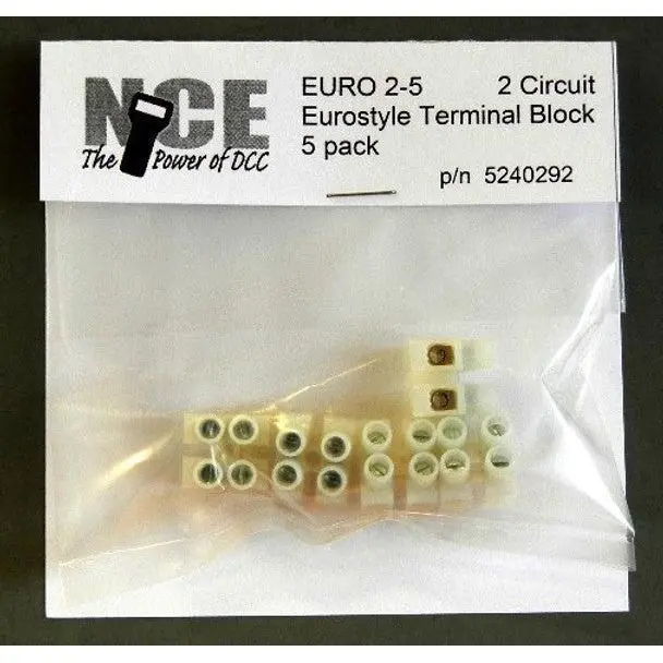 Euro2-5 Term Strip 5/Pk 1