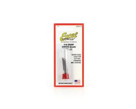 Excel Hobby Blade  #11 Dbe Honed Blade 5 Pc 1