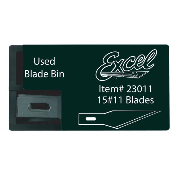 Excel Hobby Blade  #11 Dbl Honed Blade 15Pc 1