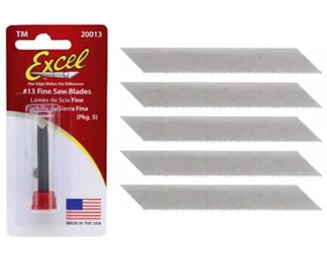 Excel Hobby Blade  5 Asst Lt Dty Blades 1