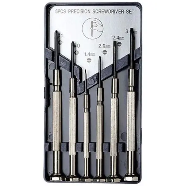 Excel Hobby Blade  6 Pc Precision Scrwdr Set 1