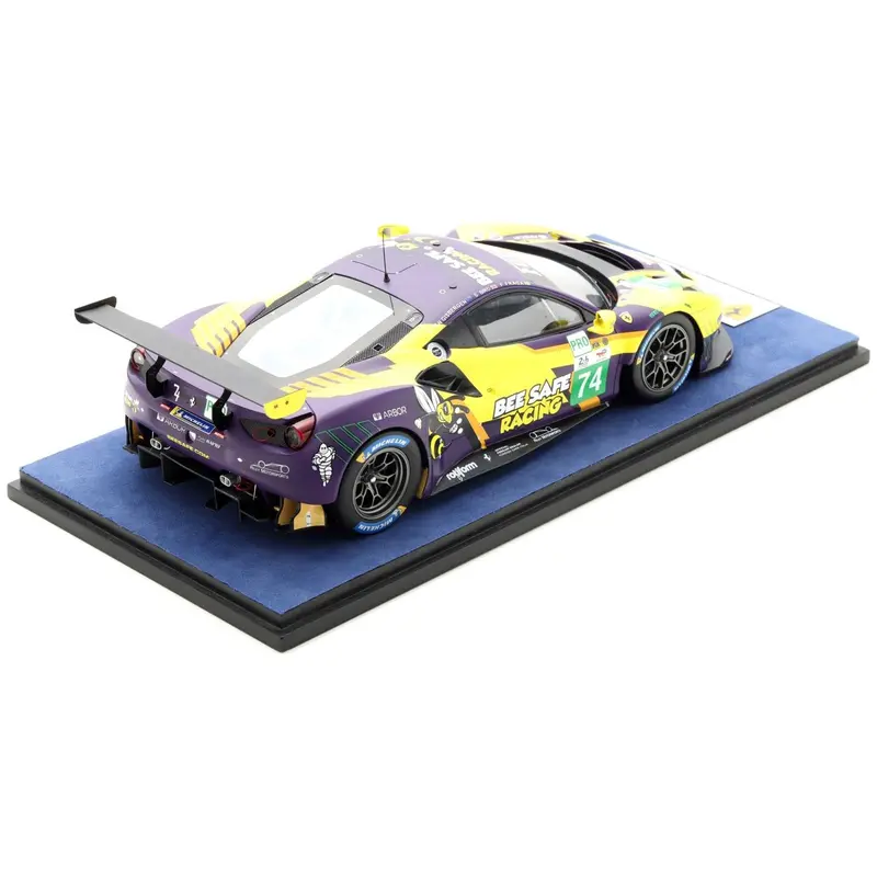 Ferrari 488 Gte Evo #74 Felipe Fraga - Sam Bird - Shane Van Gisbergen "Riley Motorsports" Gte Pro "24 Hours Of Le Mans" (2022) 1/18 Model Car By Looksmart 1