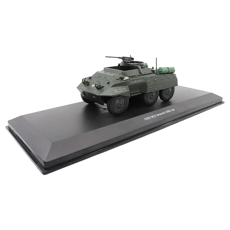 Ford M20 Armored Utility Car Olive Drab "United States Army" 1/43 Diecast Model By Militaria Die Cast 1