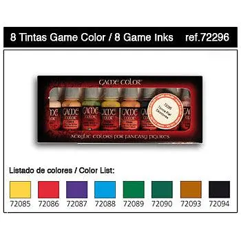 Games Ink Set (8) 1