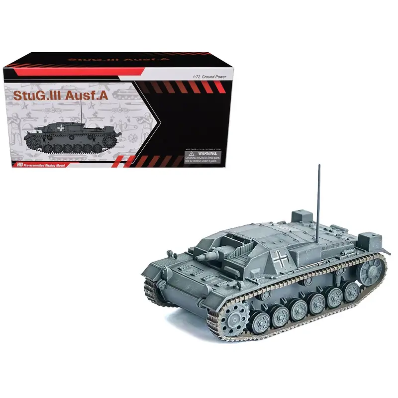 Germany Stug.Iii Ausf.A Tank "Lah France" (1940) "Neo Dragon Armor" Series 1/72 Plastic Model By Dragon Models 1
