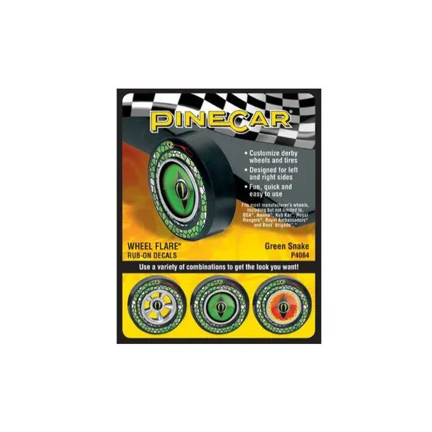 Green Snake Wheel Flare 1
